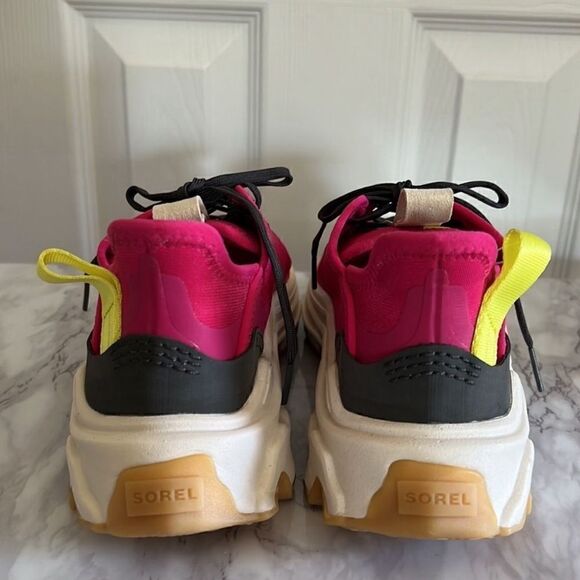 Sorel Kinetic Breakthru Day Sneakers in Pink - Picture 12 of 13